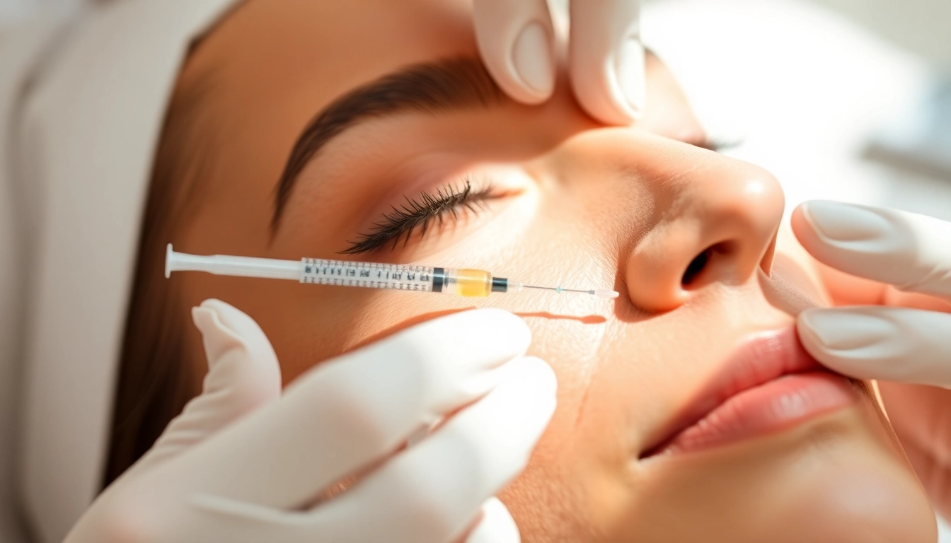Botox Behandlung für jugendliches Aussehen – professionelle Gesichtsbehandlung beim Arzt