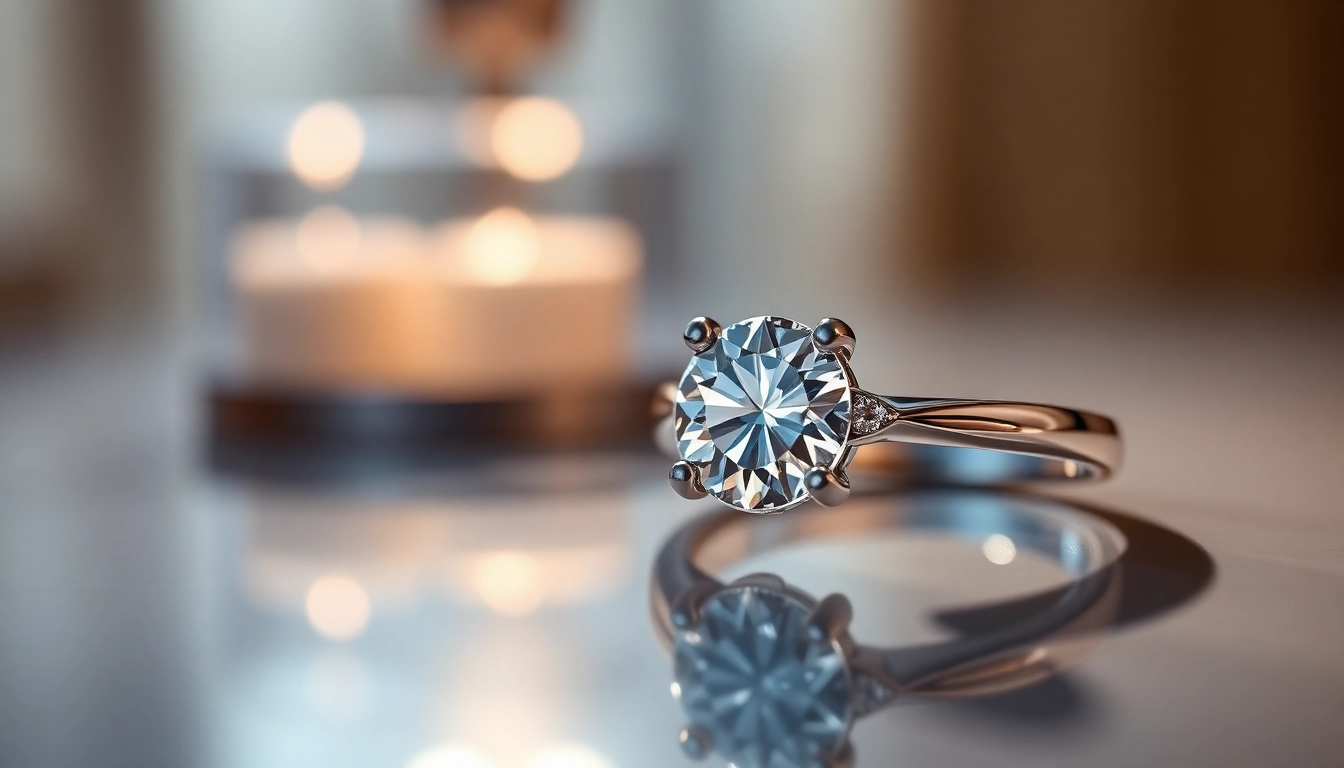 Stunning engagement rings with a 1-carat diamond showcasing fine craftsmanship and brilliant cut in elegant settings for lasting beauty.