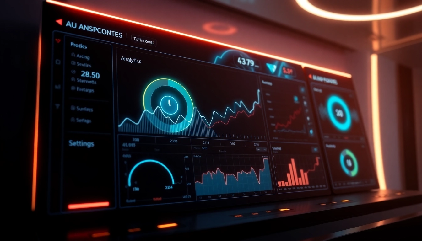 Aicoin financial analytics dashboard with real-time market data and charts, emphasizing digital
